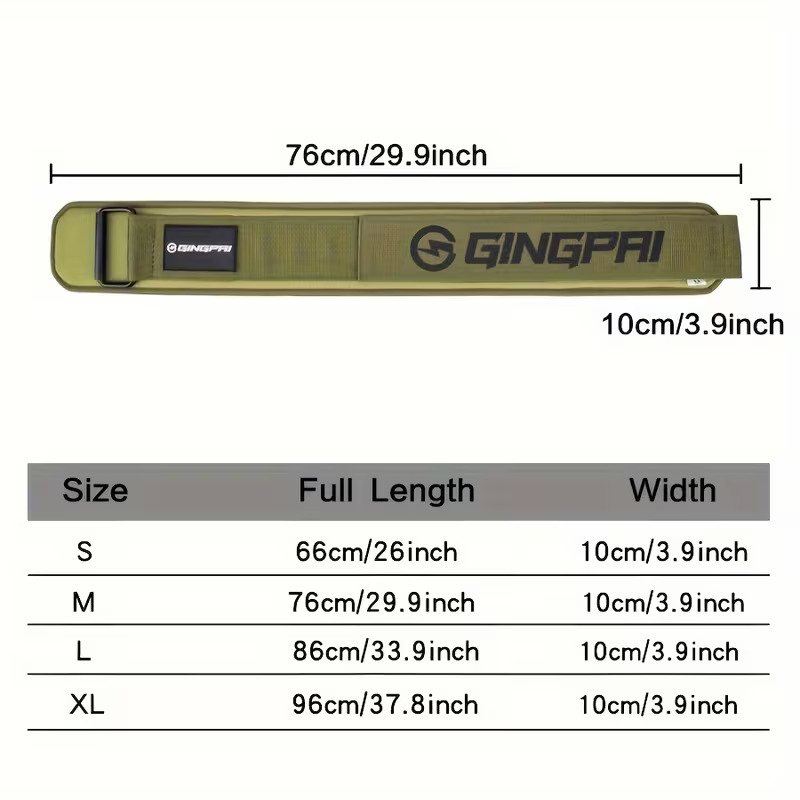 Gingpai Performance Weightlifting Belt - Image 4